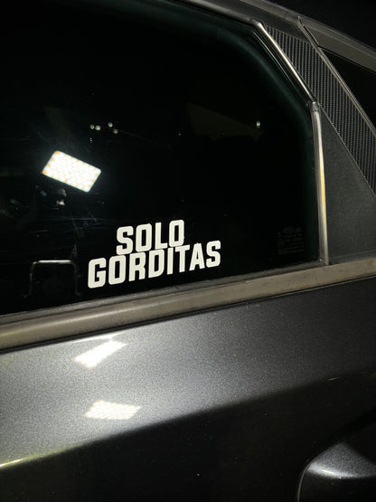 Sticker solo gorditas