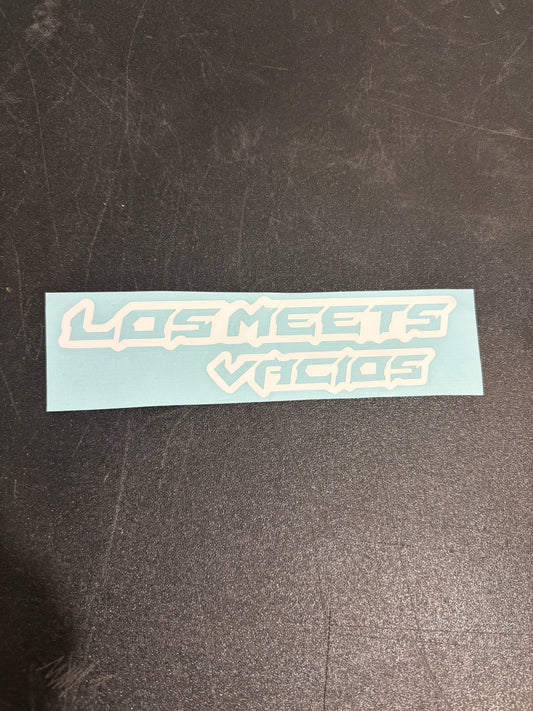 Los meets vacíos sticker