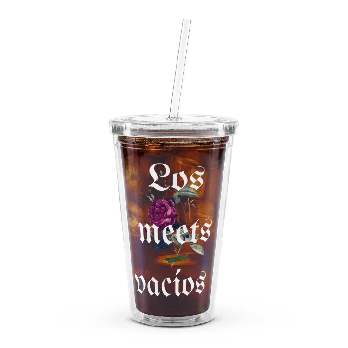 Vaso de plástico Los meets vacios