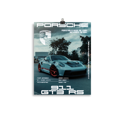 Porsche 911 GT3 RS Póster