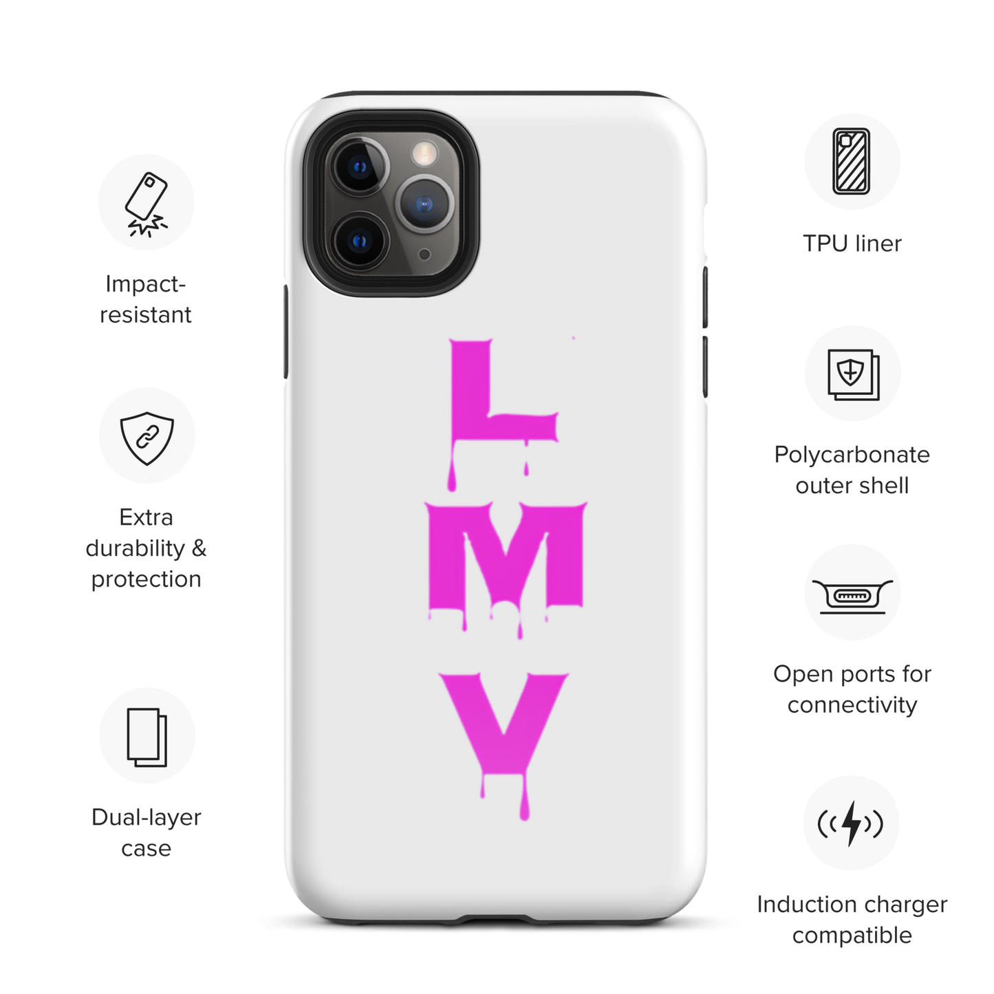 los meets vacos iPhone case