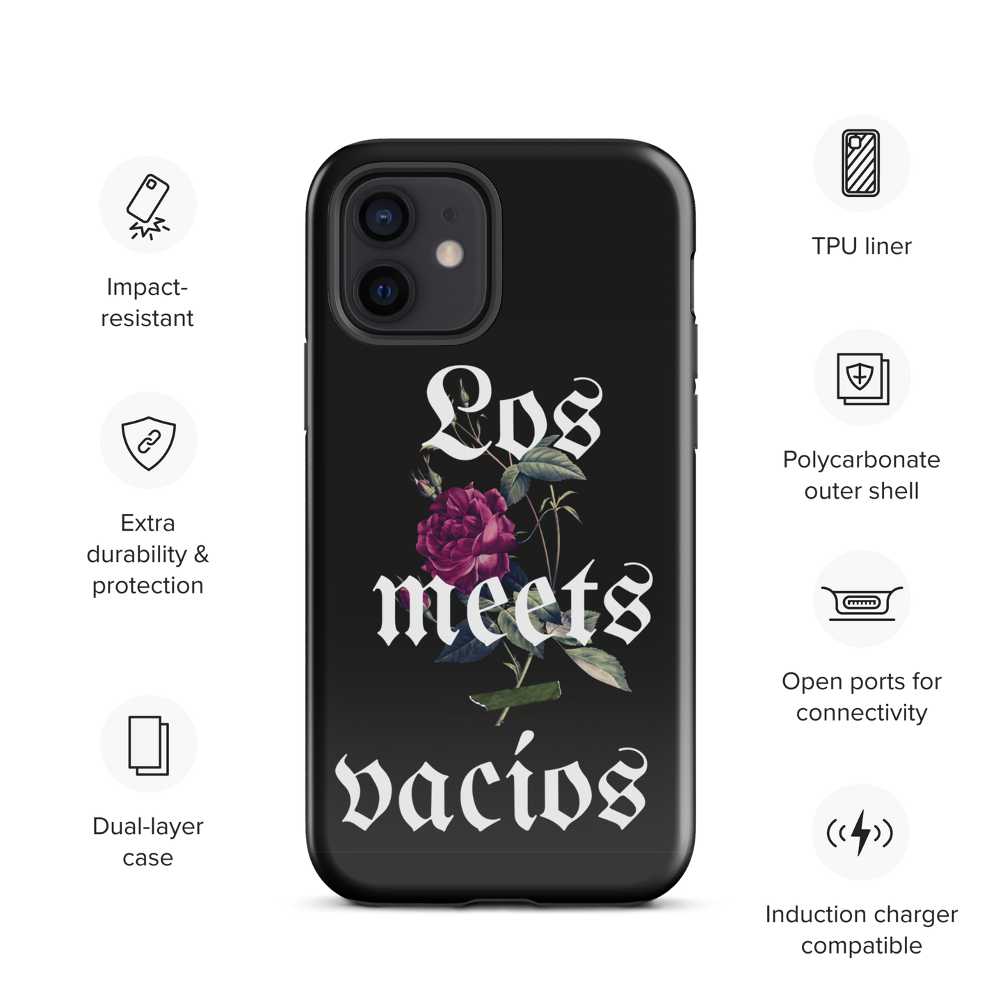 los meets vacios iPhone case