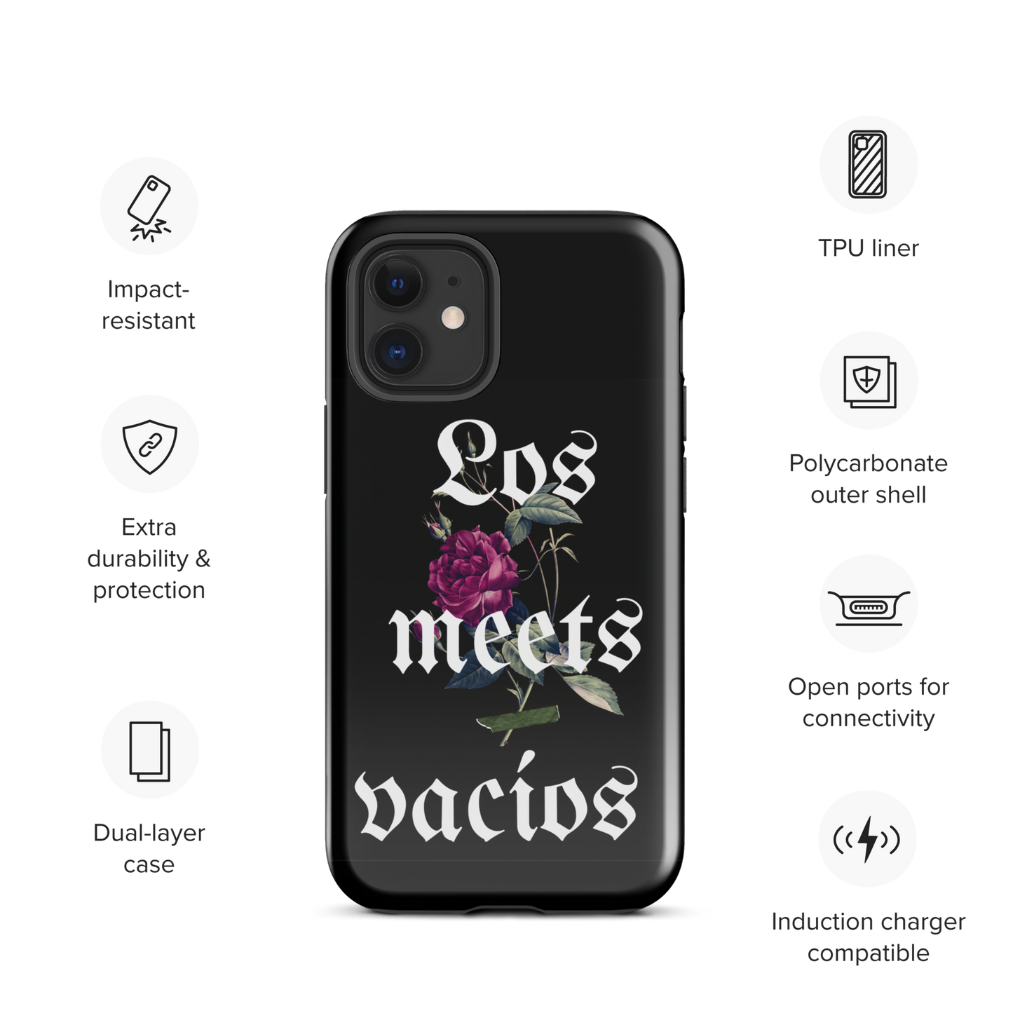 los meets vacios iPhone case