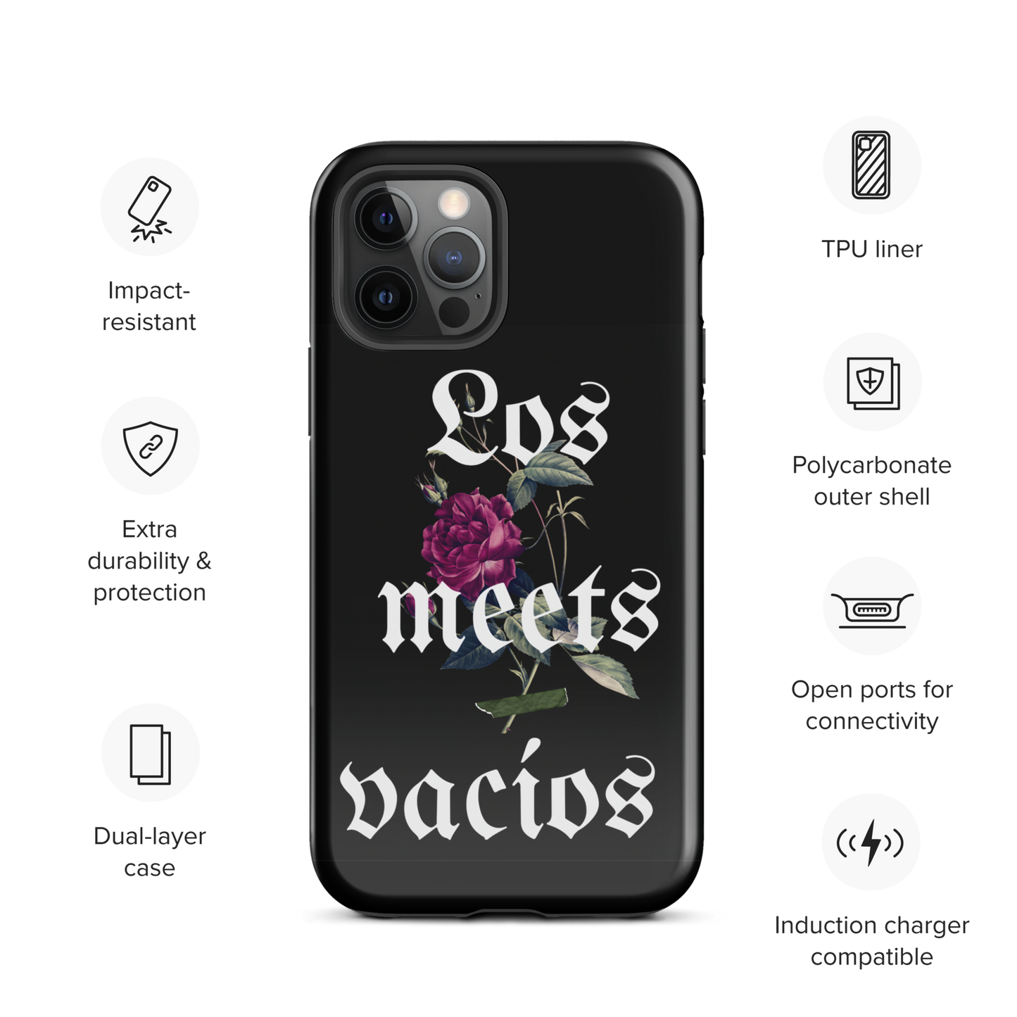 los meets vacios iPhone case