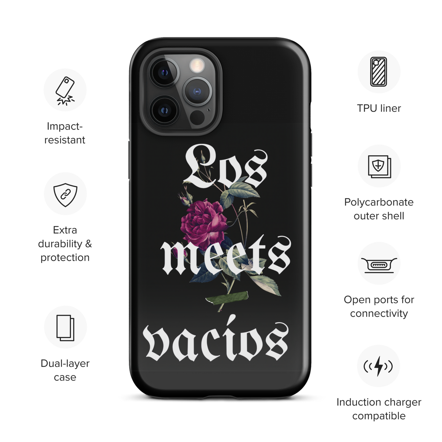 los meets vacios iPhone case