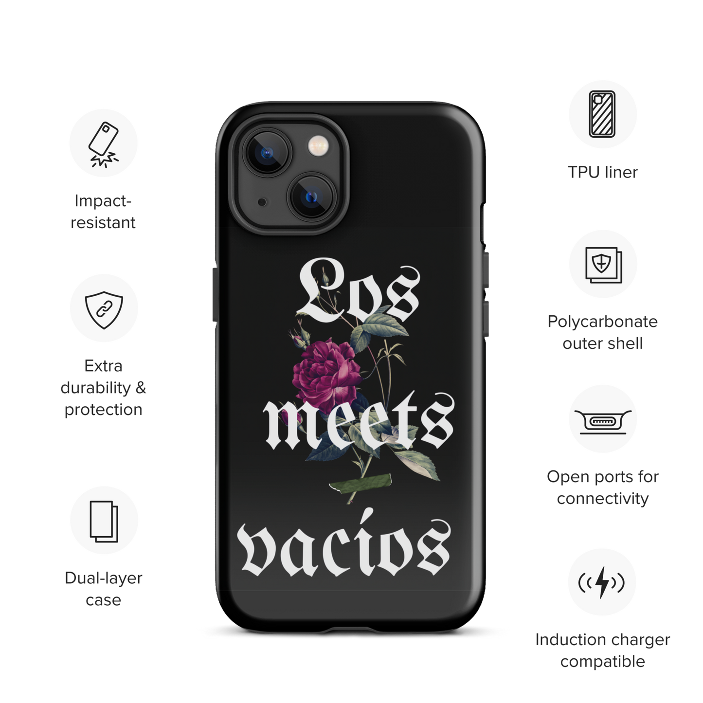 los meets vacios iPhone case