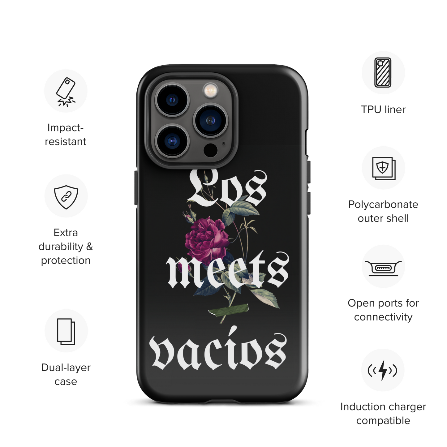 los meets vacios iPhone case