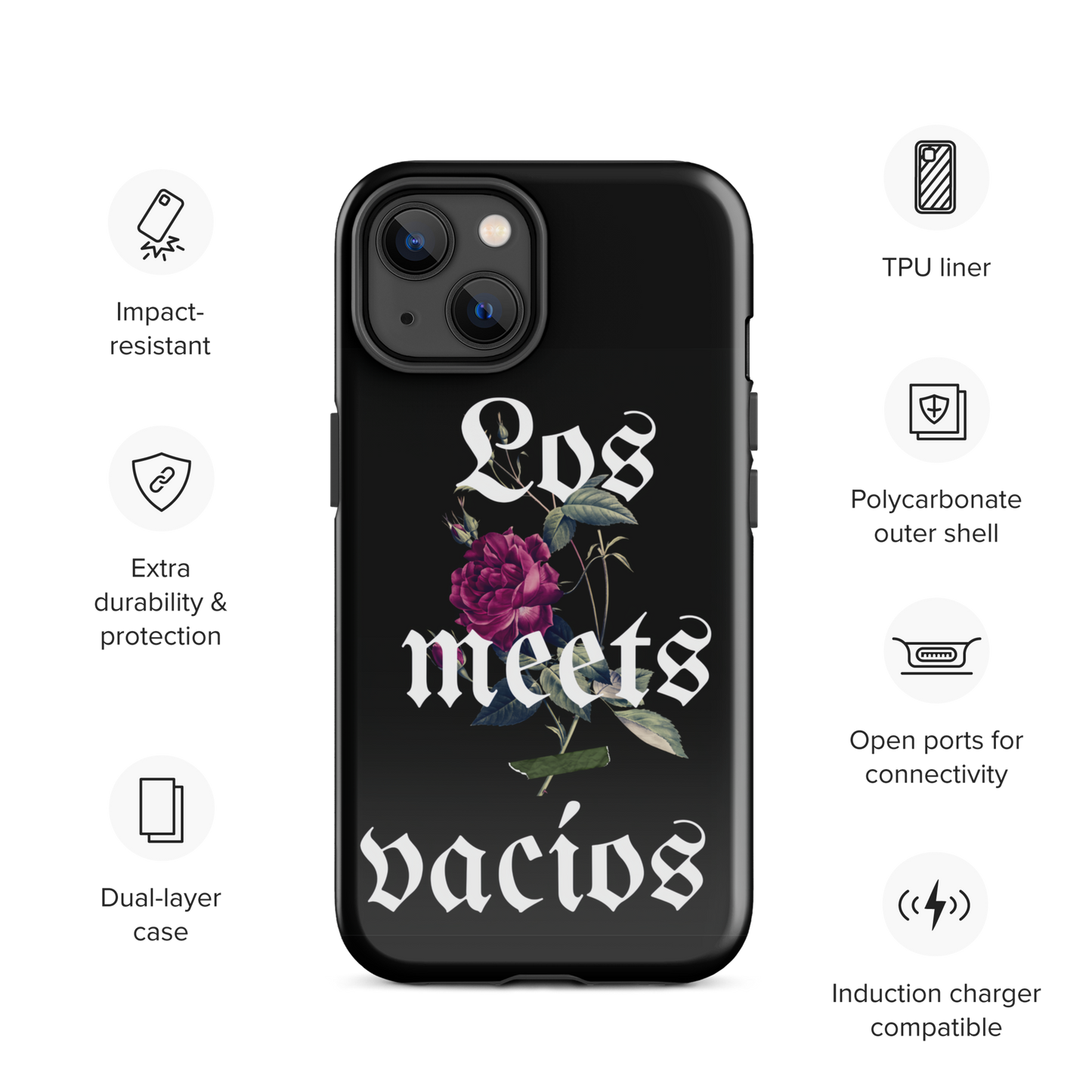 los meets vacios iPhone case