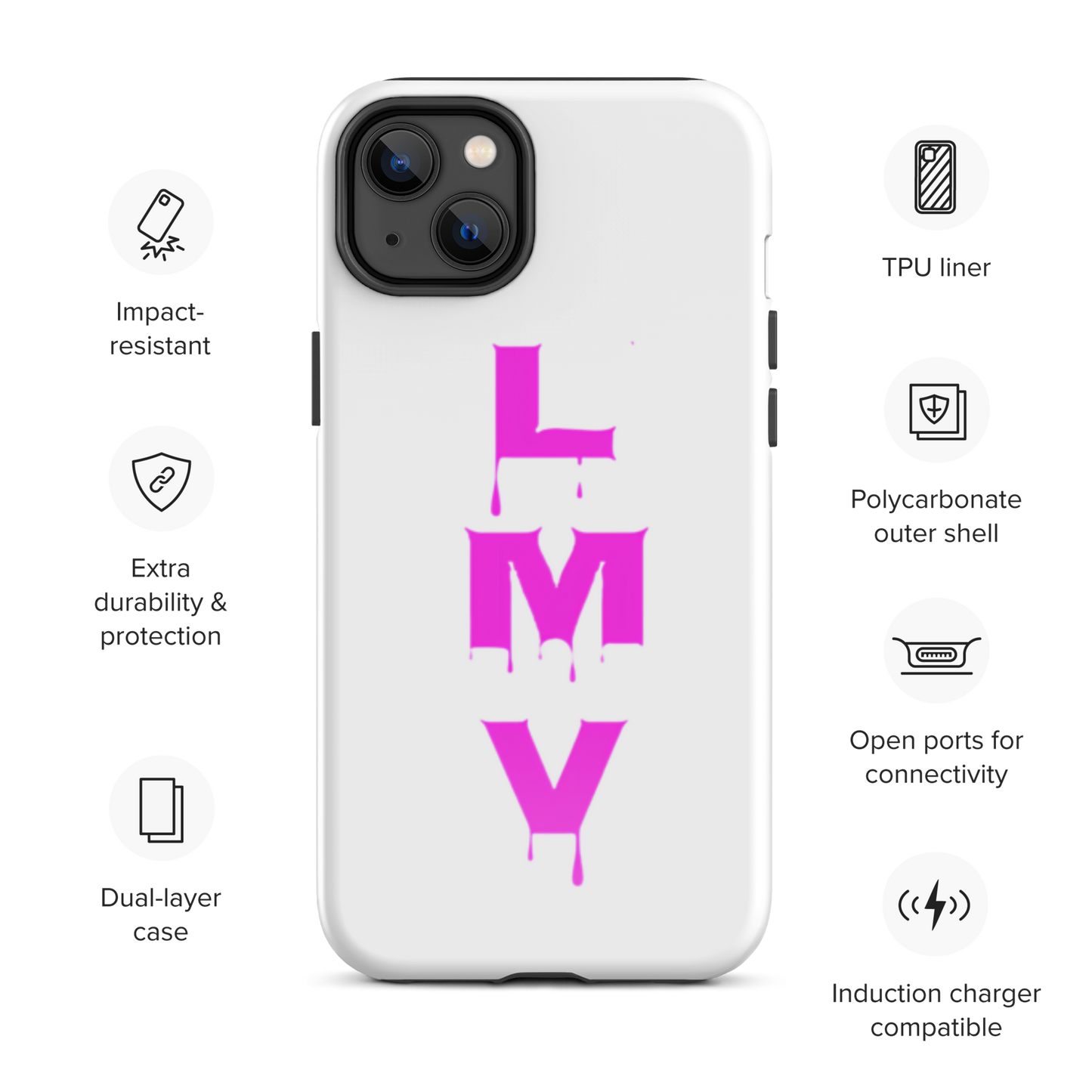 los meets vacos iPhone case