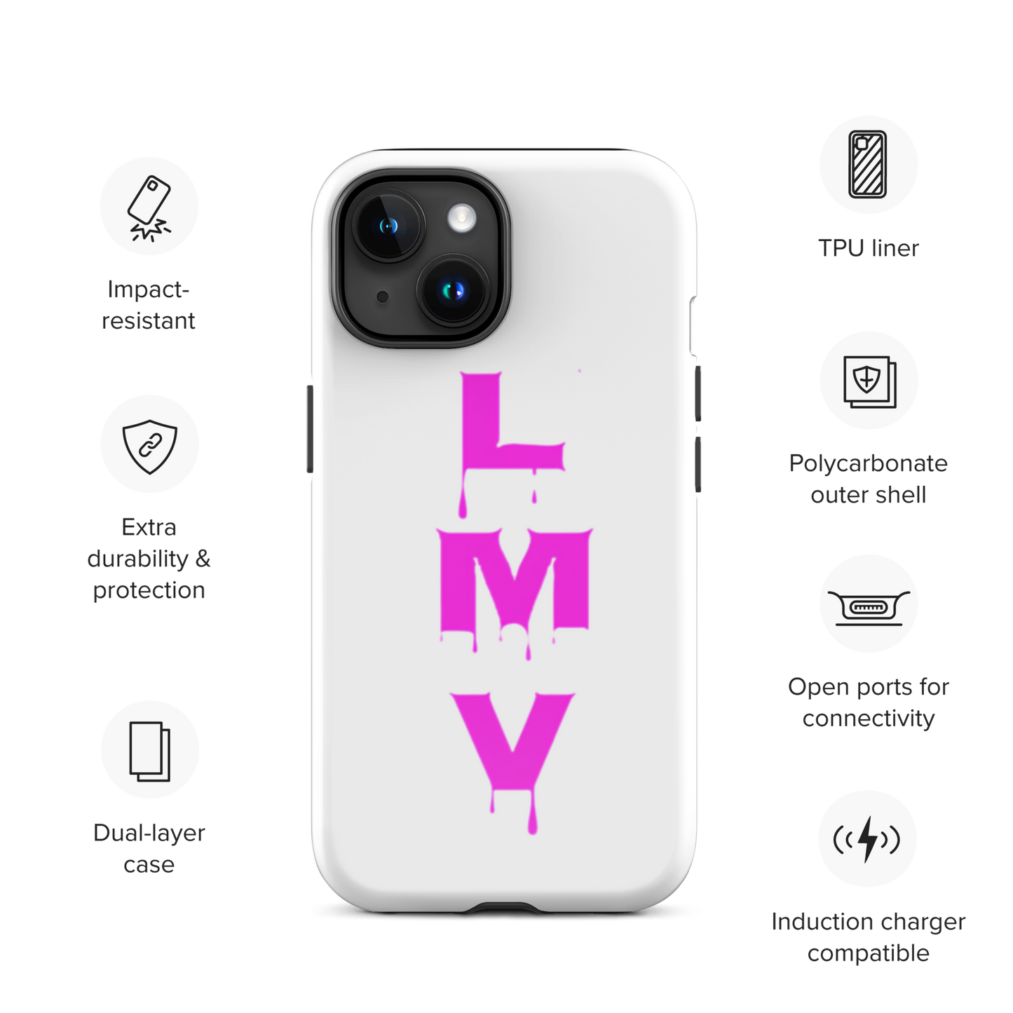 los meets vacos iPhone case